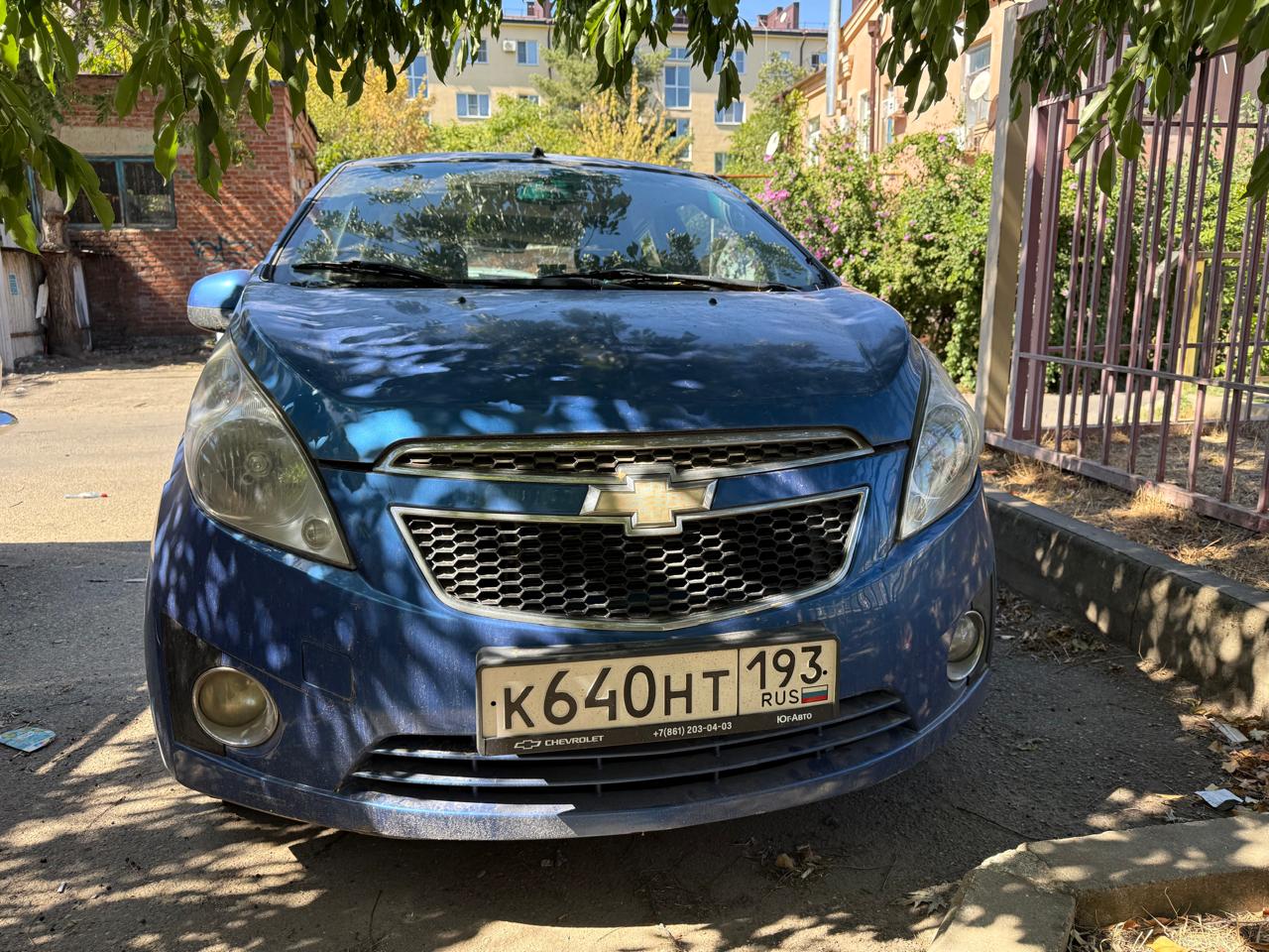 Chevrolet Spark 2012 год
