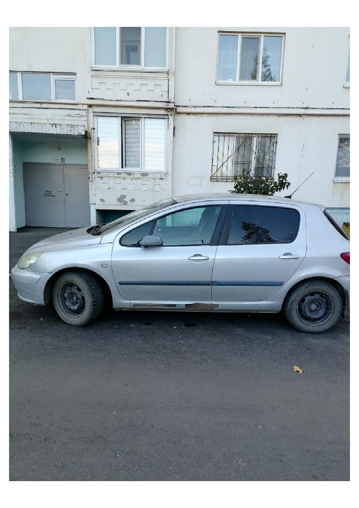 Peugeot 307 2004 год