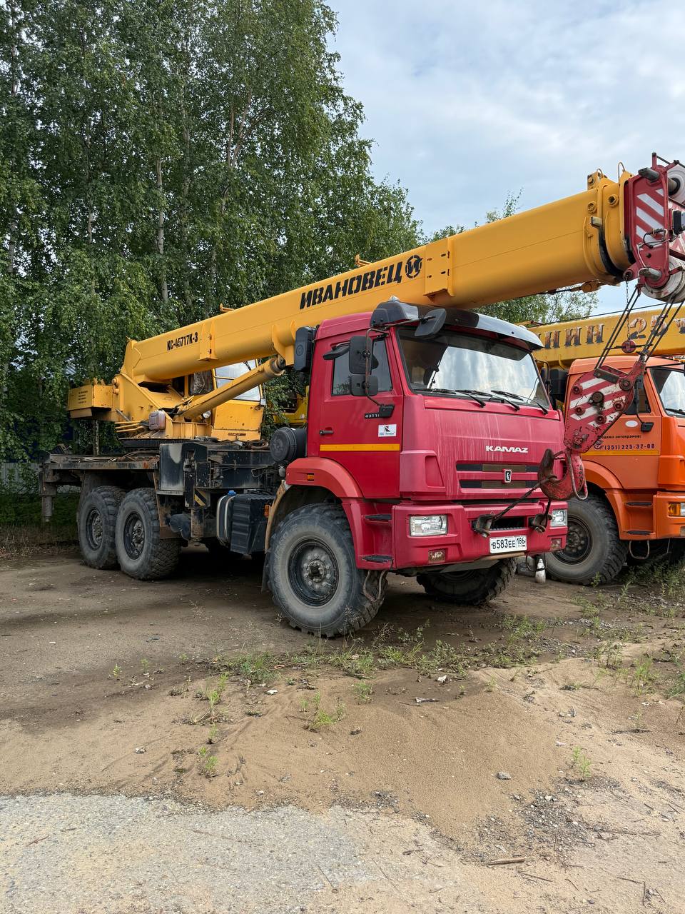 КАМАЗ 43118-5 (КС 45717К-3 специальный автокран) 2018 год