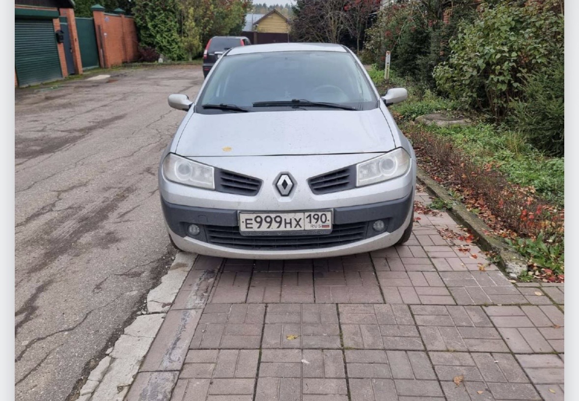 Renault Megane II P2A161103C 2008 год