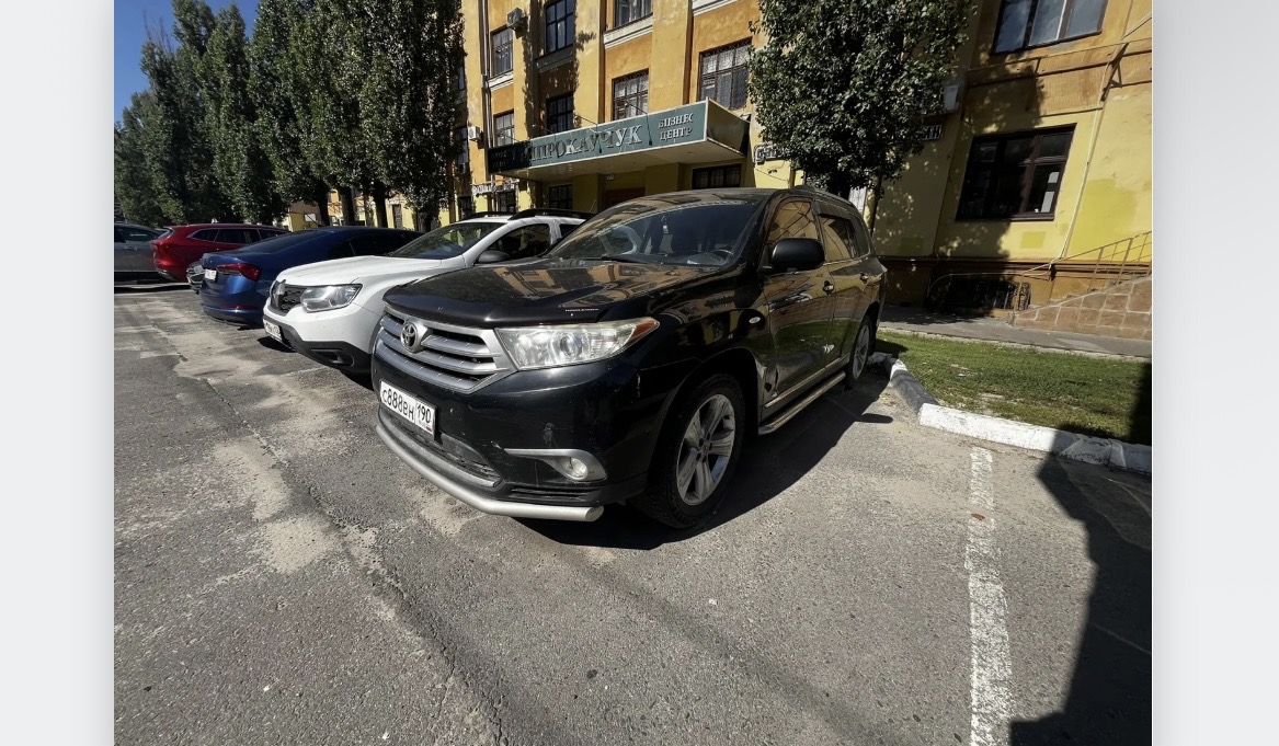 Toyota Highlander 2012 год