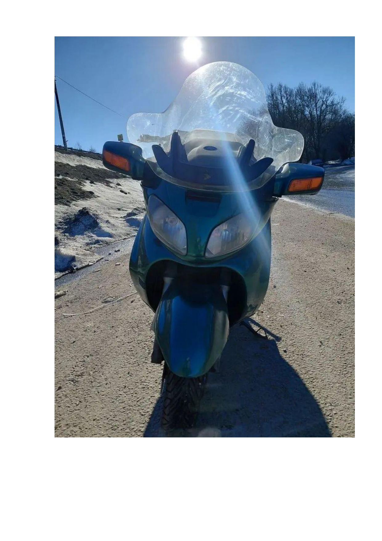 Мотоцикл Suzuki AN650 SKYWAVE 2002 год