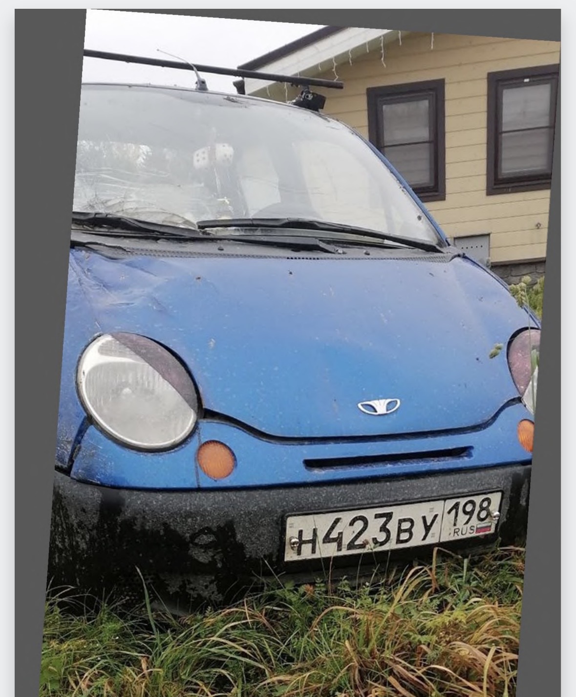 Daewoo Matiz 2012 год
