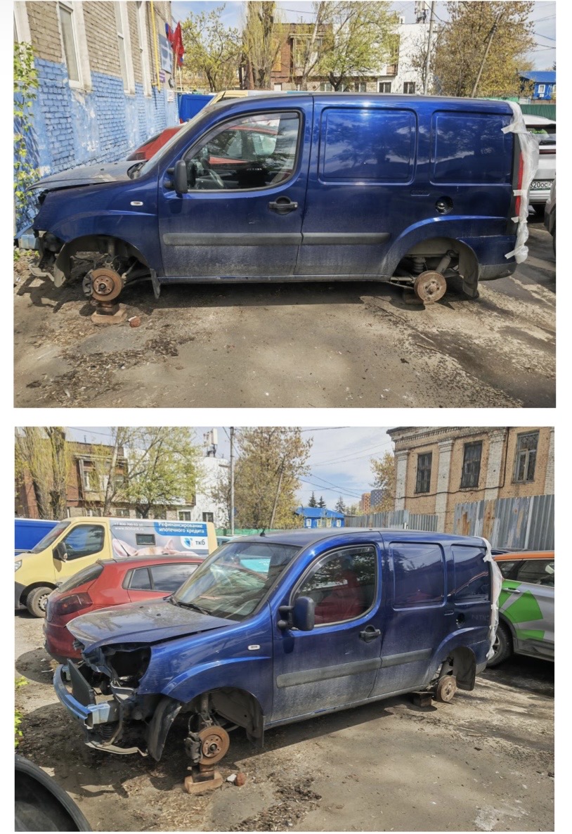 Fiat Doblo 2012 год