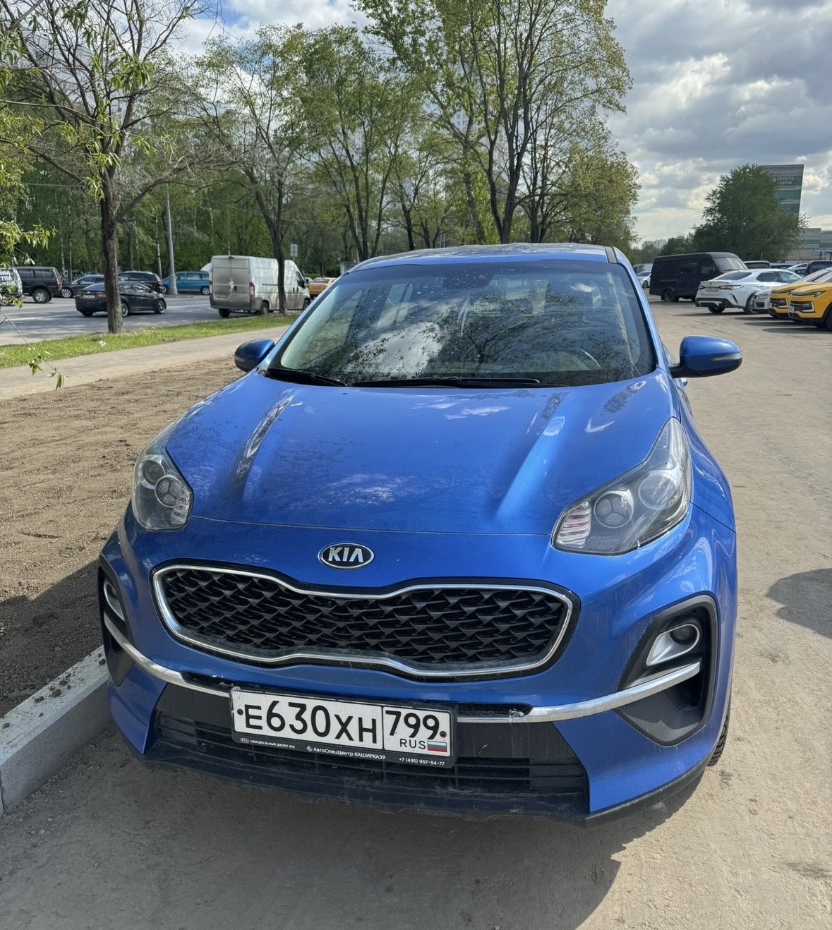 Kia Spirtage 2020 год