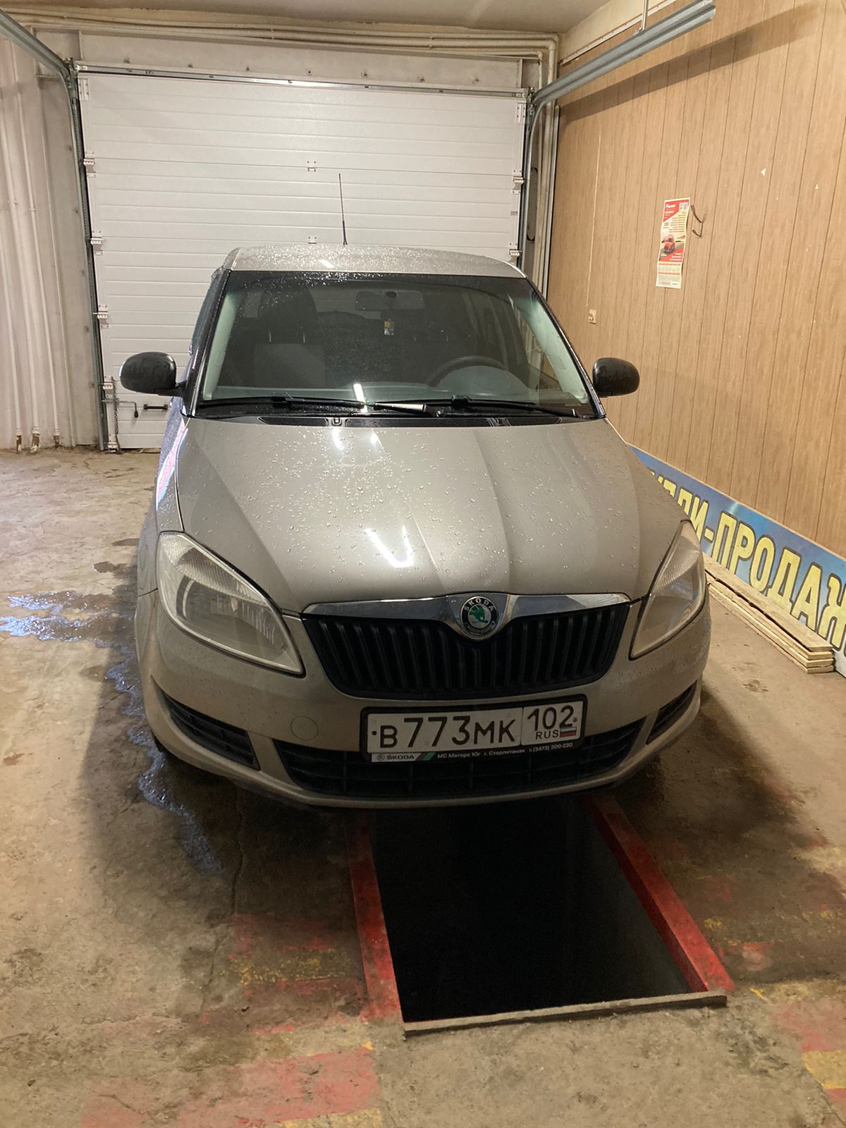 Skoda Fabia 2010 год