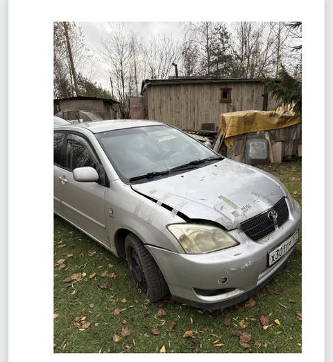 Toyota Corolla 2002 год