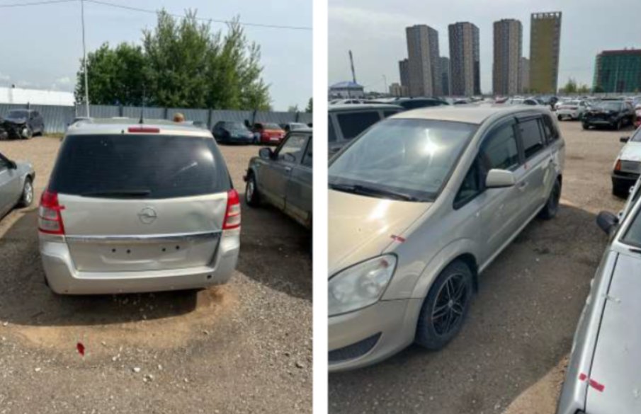 Opel Zafira 2010 год