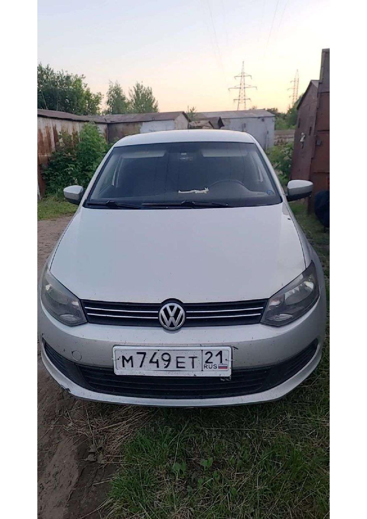 Volkswagen Polo 2012 год