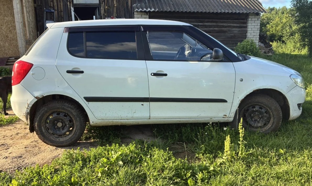 Skoda Fabia 2010 год
