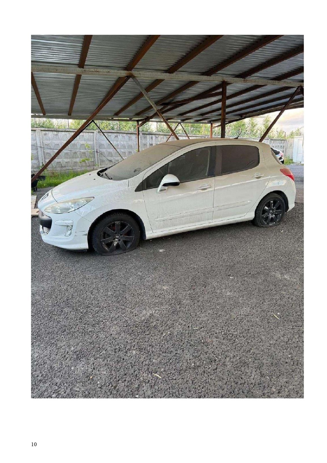 Peugeot 308 2011 год