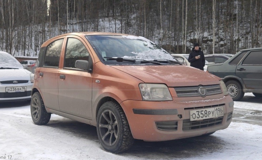 Fiat Panda 2008 год