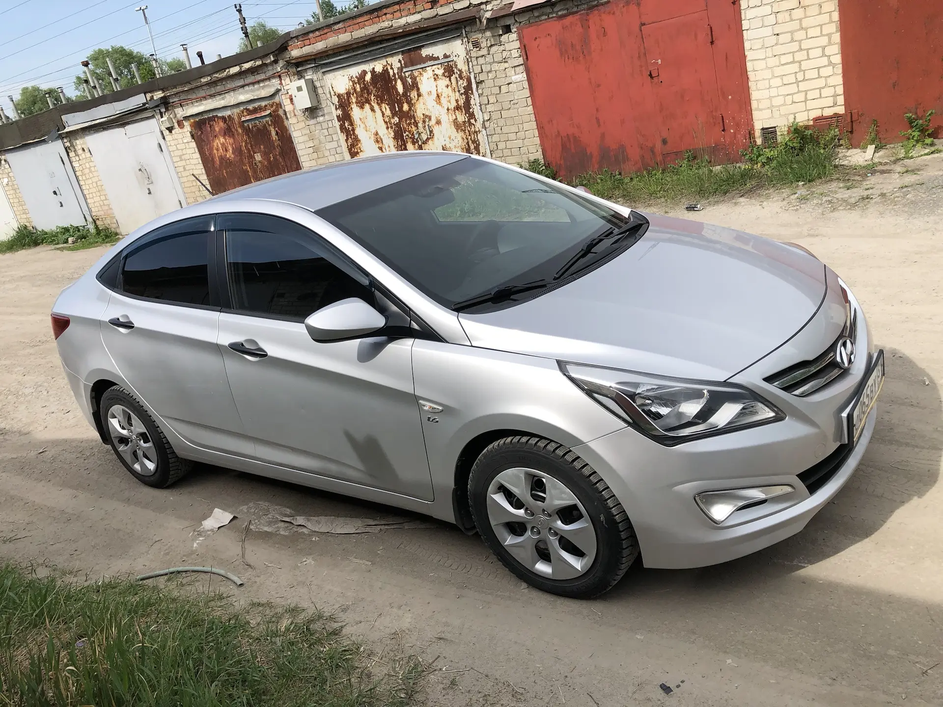 Hyundai Solaris 2015 год