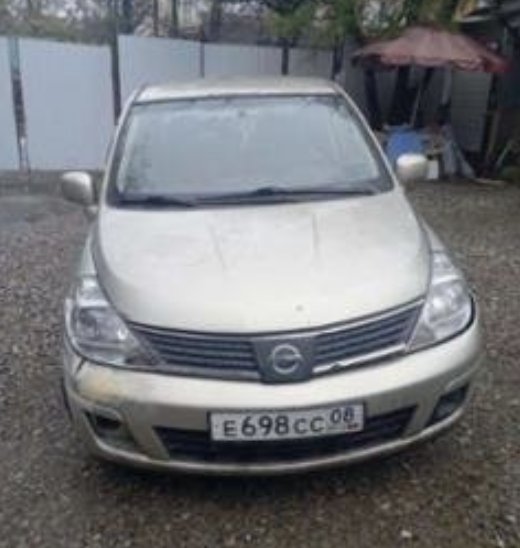 Nissan Tiida 2008 год