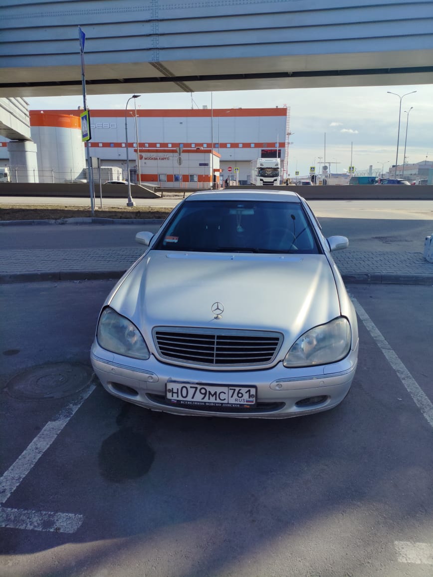 Mercedes-Benz S320 2001 год
