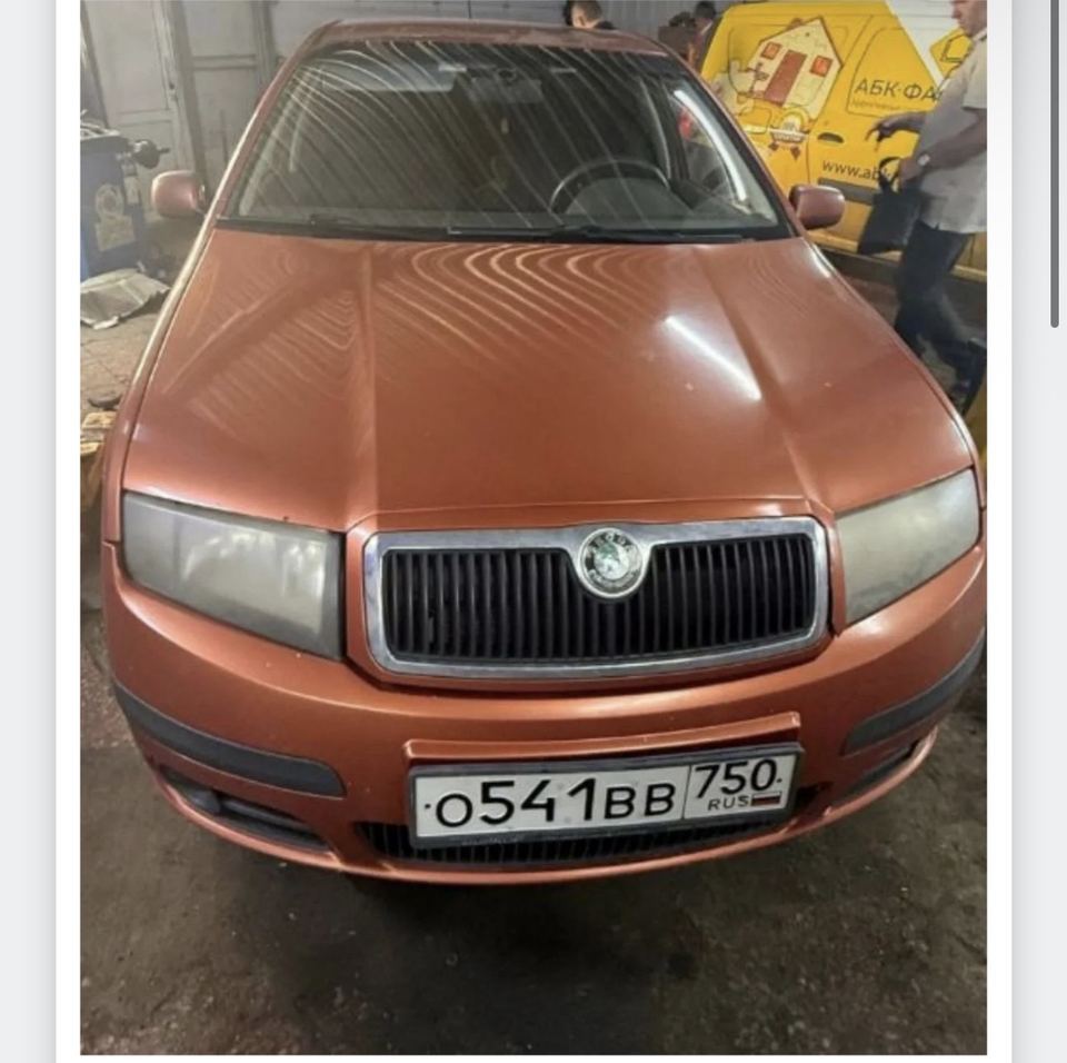 Skoda Fabia 2007 год