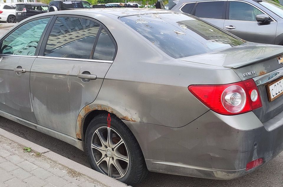 Chevrolet Epica 2007 год