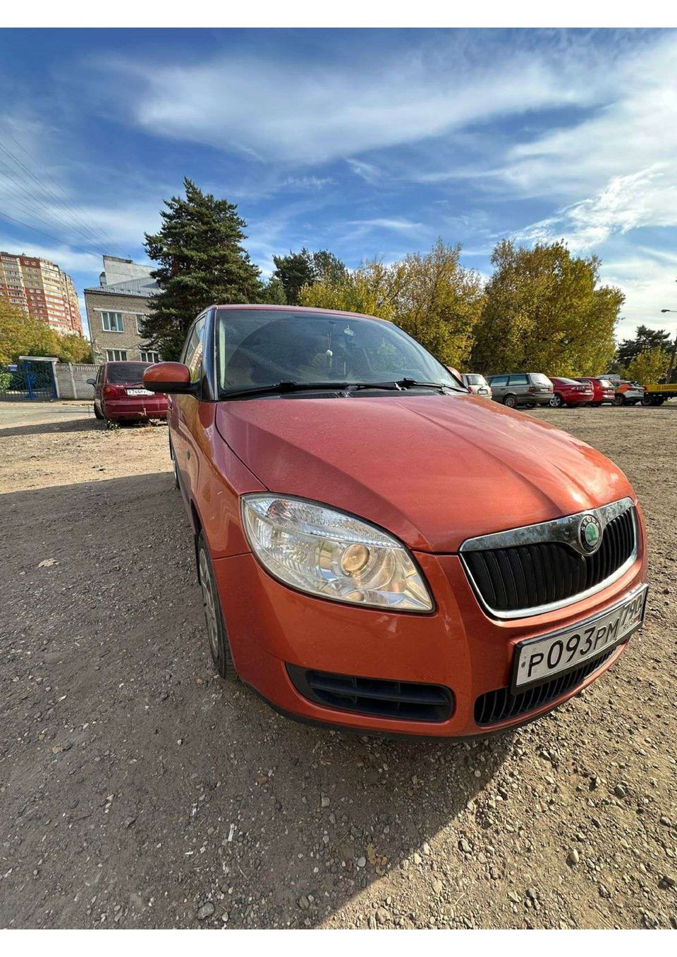 Skoda Fabia 2010 год