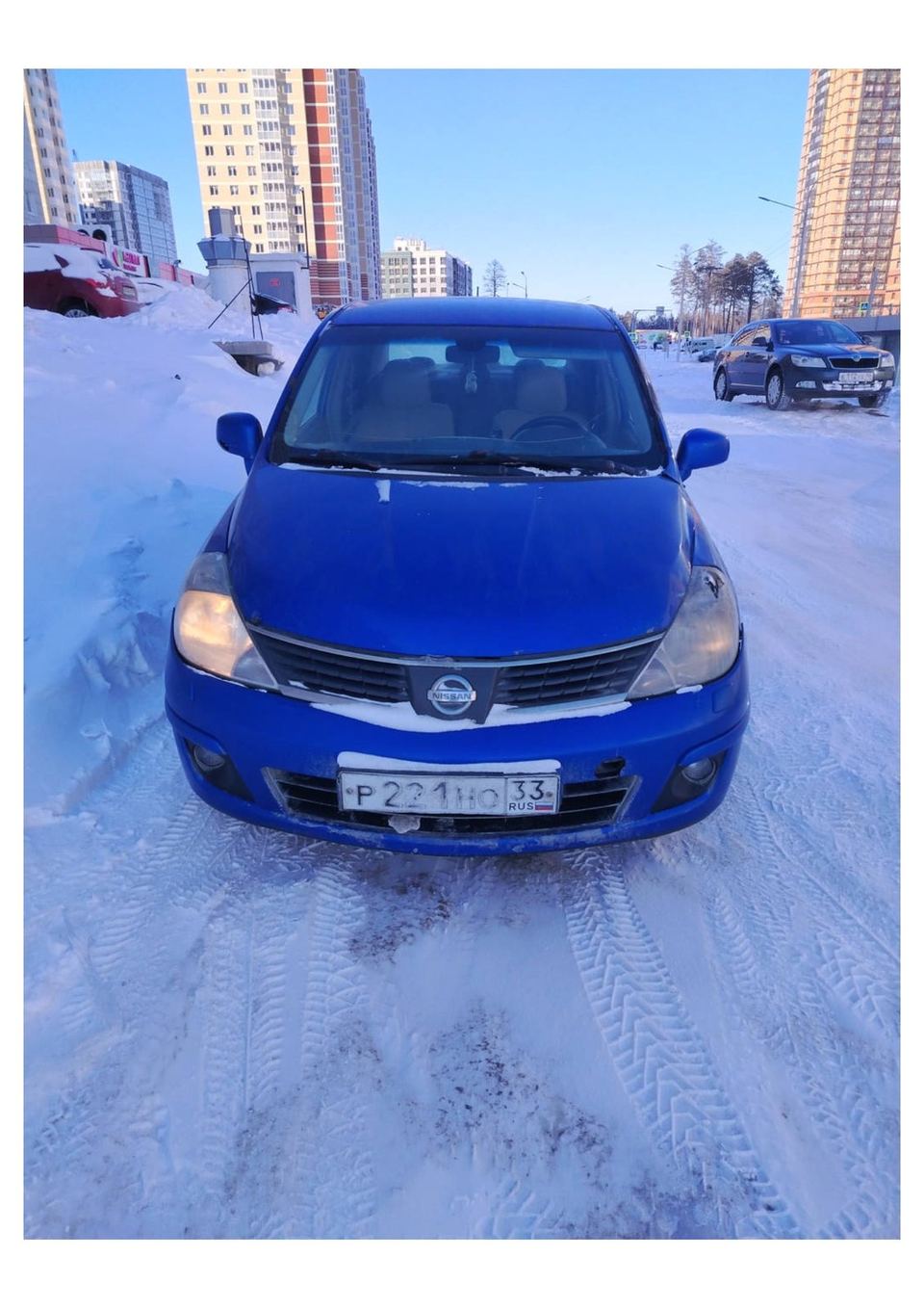 Nissan Tiida 2008 год