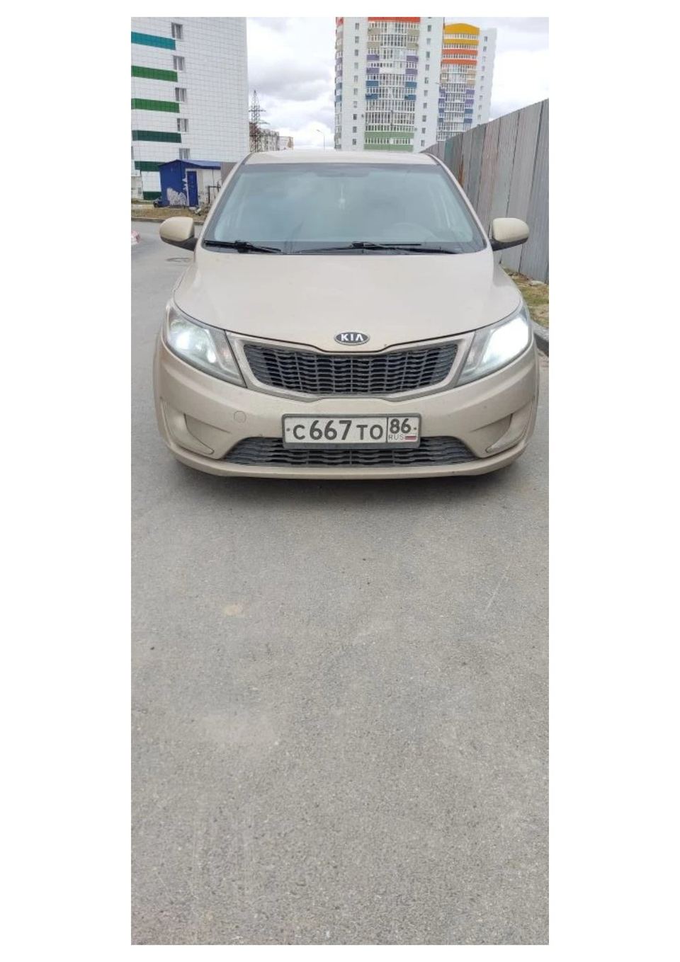 Kia Rio 2012 год