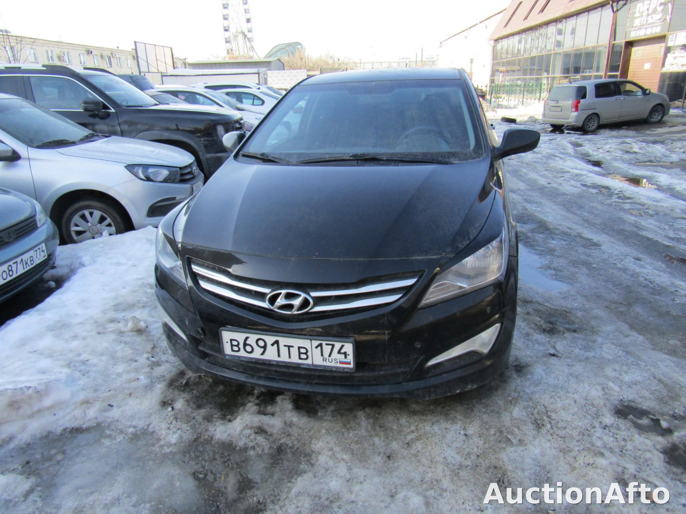 Hyundai Solaris 2015 год