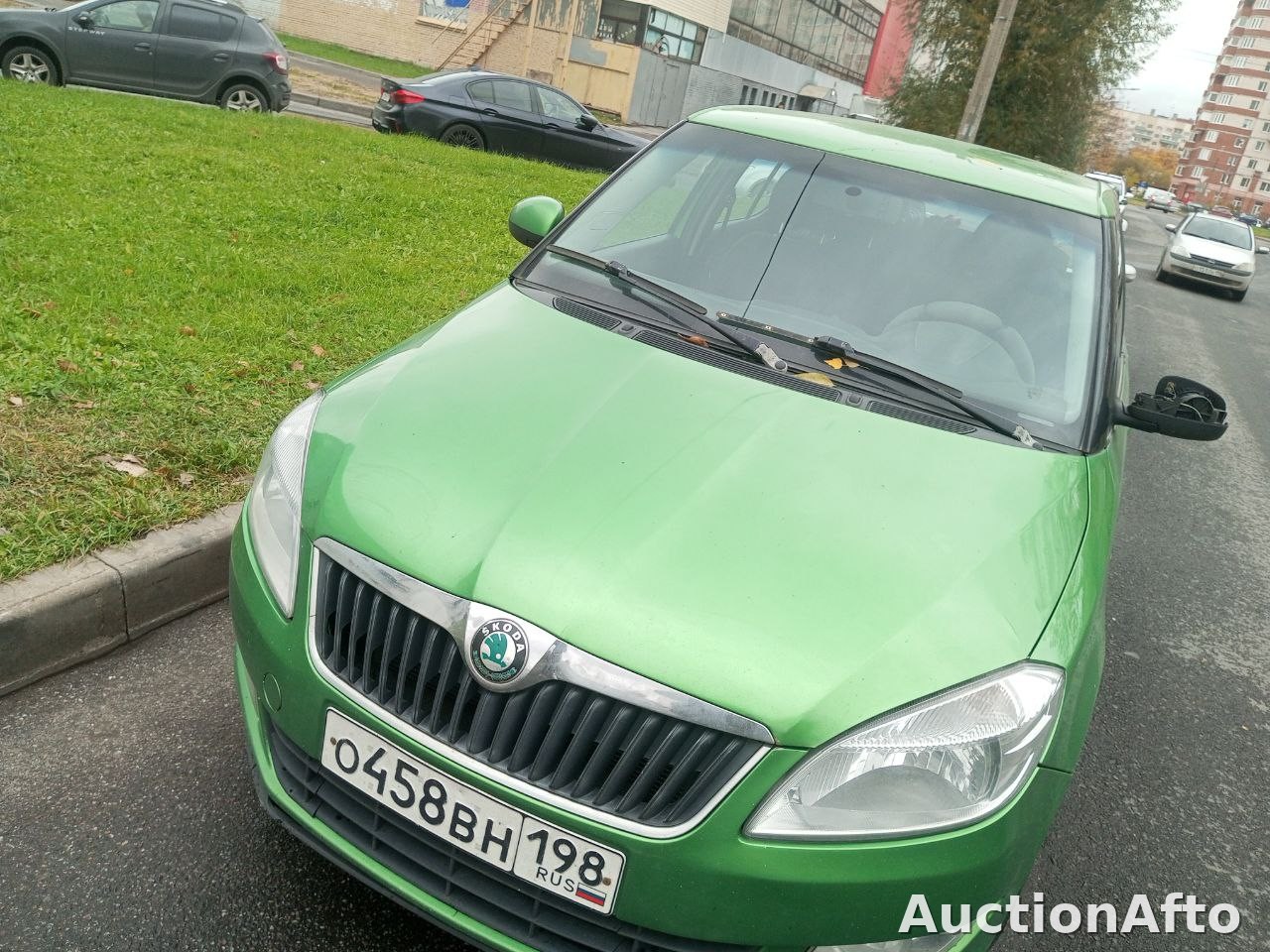 Skoda Fabia 2012 год
