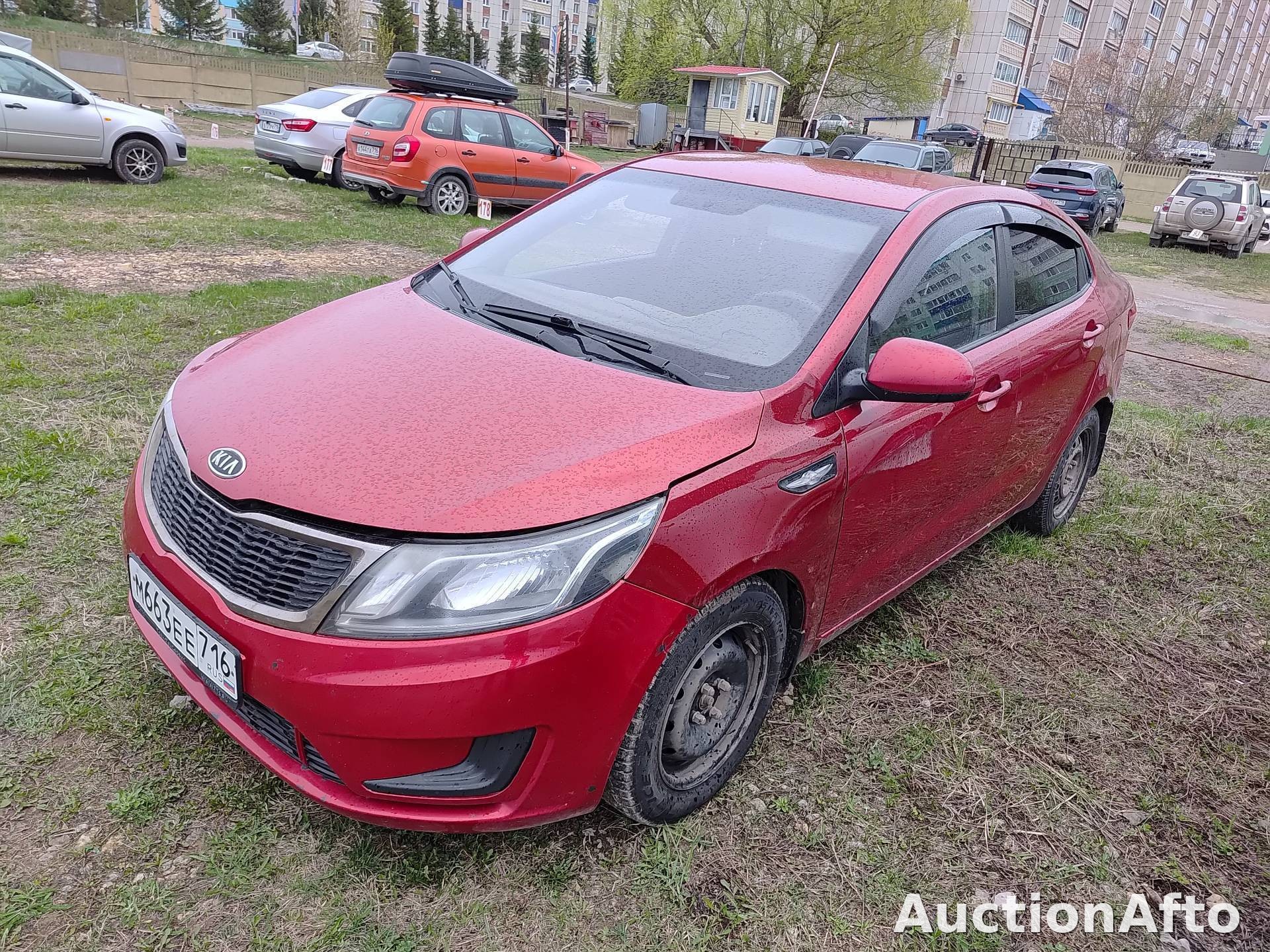 Kia Rio 2012 год
