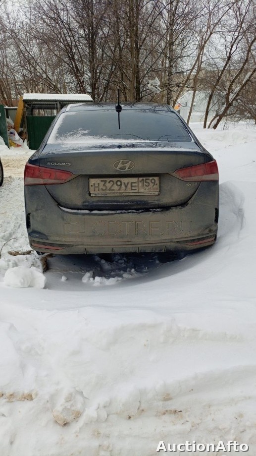 Hyundai Solaris 2022 год