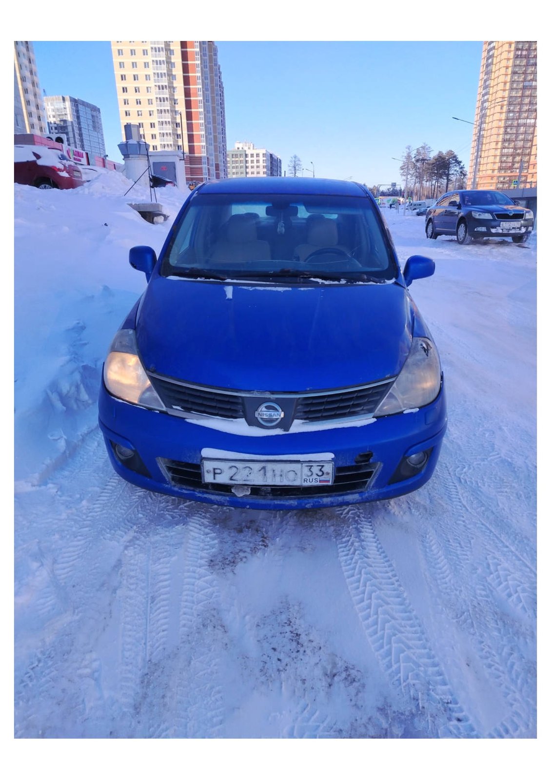 Nissan Tiida 2008 год