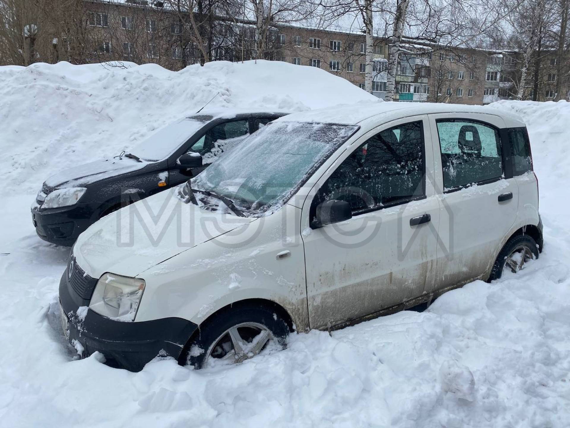 Fiat Panda 2008 год