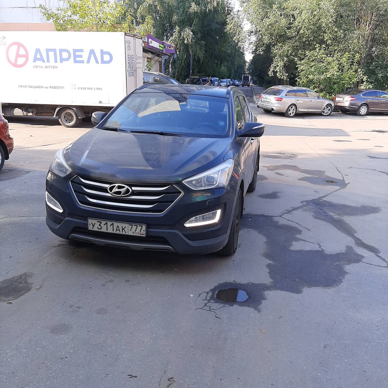 Hyundai Santa Fe 2013 год